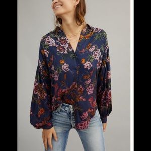 Anthropologie Pilcro Evika Buttondown